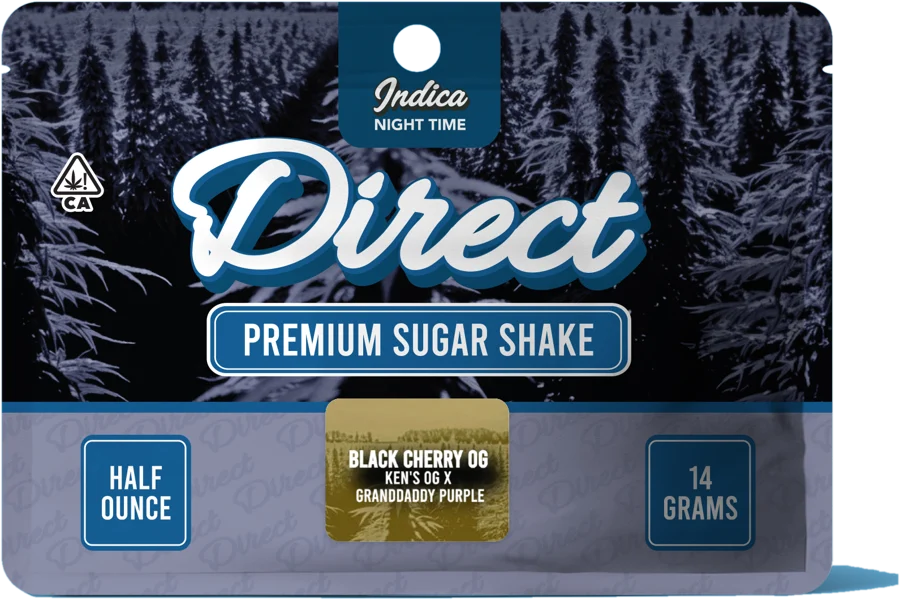 Direct Black Cherry OG 14G Premium Sugar Shake bag